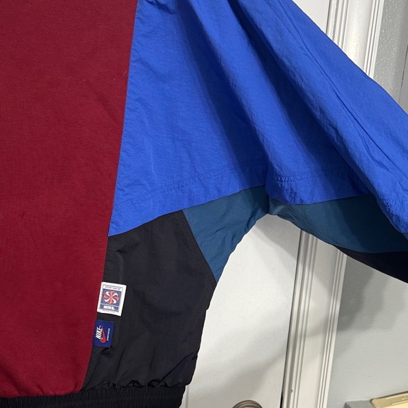 NIKE Icon Clash Sportswear 80’s Fleece Hoodie Windbreaker COLORBLOCK - Picture 3 of 8